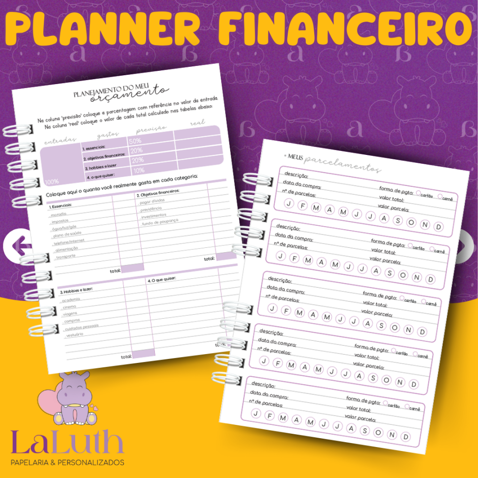Planner Financeiro - Permanente