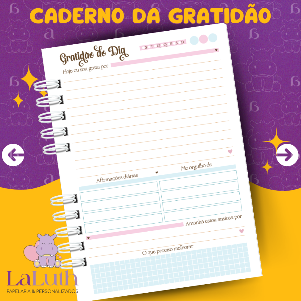 Caderno da Gratidão - #4