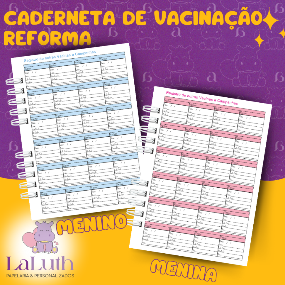 Caderneta de Vacinação Infantil - #4