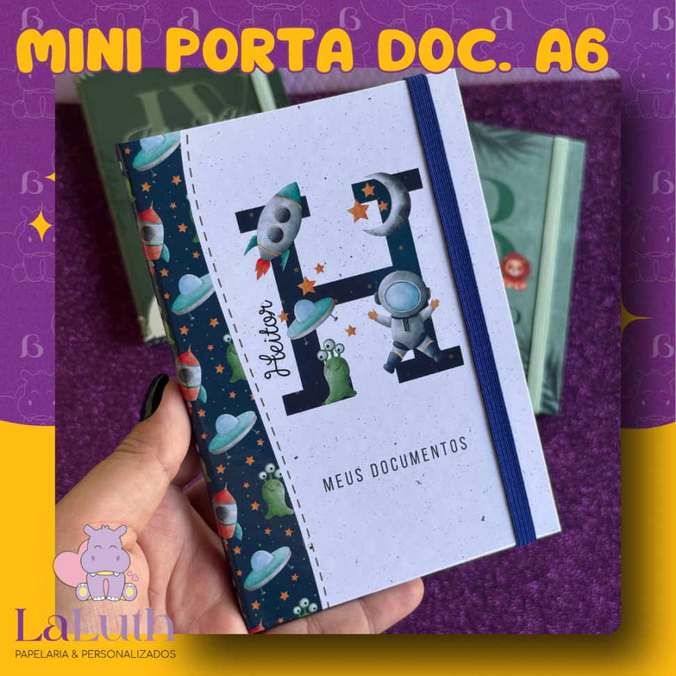 Mini Porta Documentos - A6