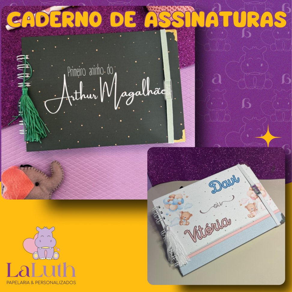 Caderno de Assinaturas - A5
