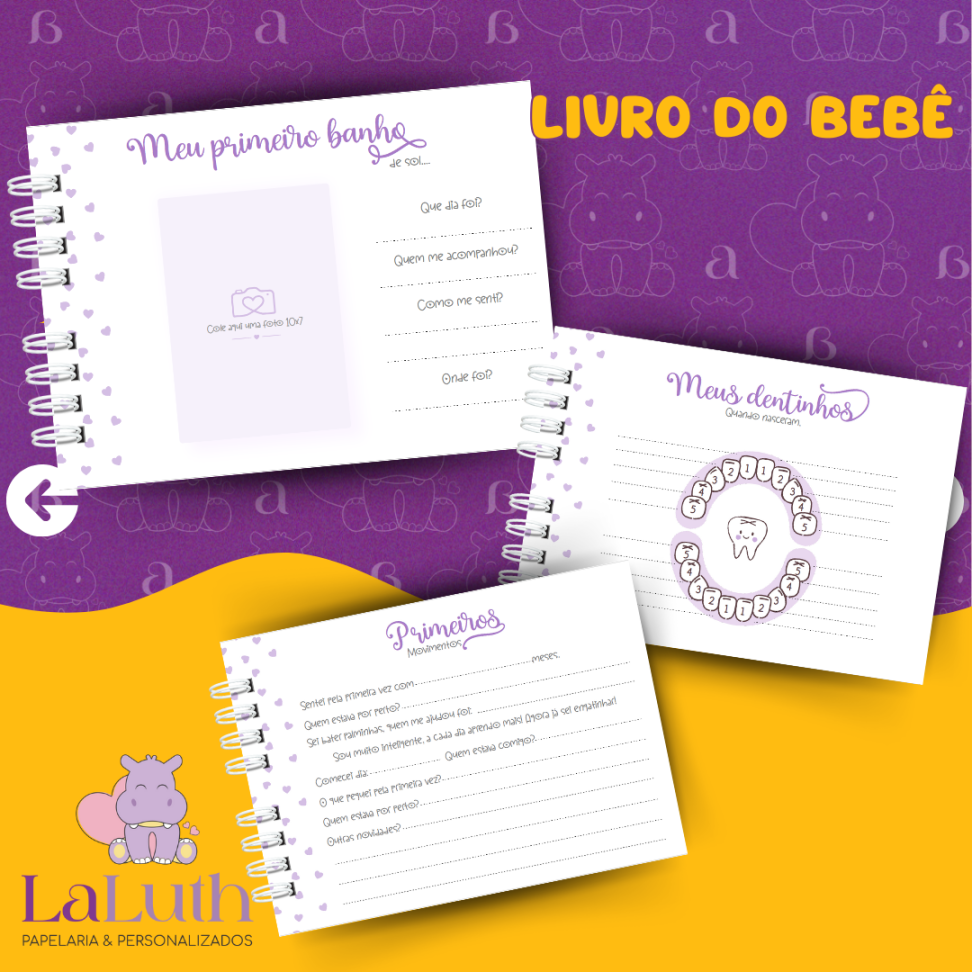 Livro do Bebê - Love - A5 - #4