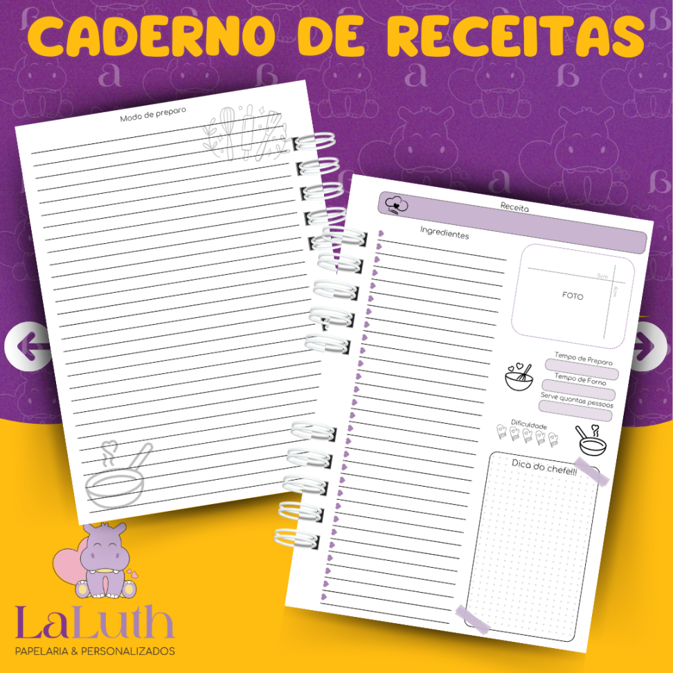 Caderno de Receitas