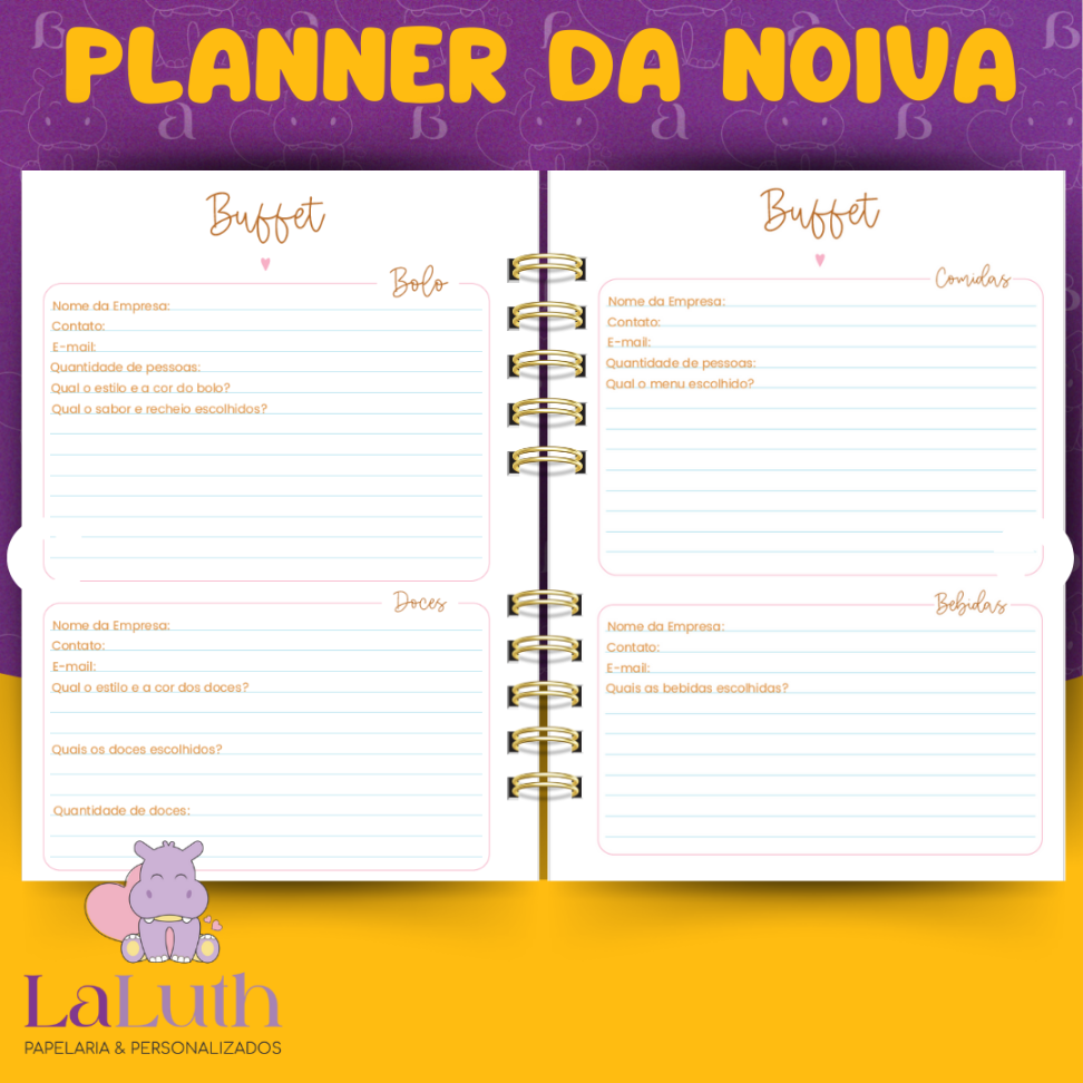 Planner da Noiva