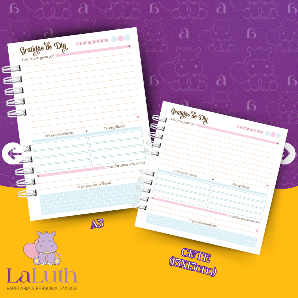 Caderno da Gratidão