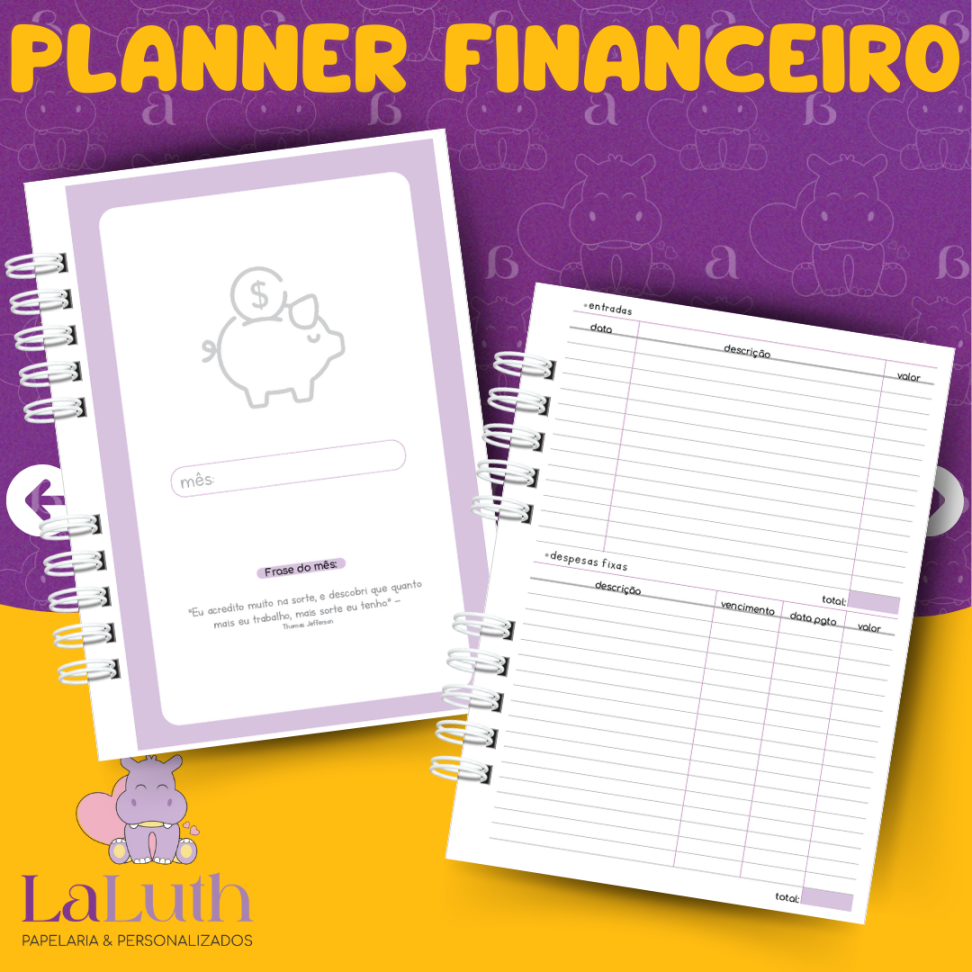 Planner Financeiro - Permanente - #1