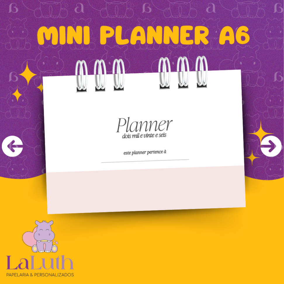 Mini Planner A6 - 2026