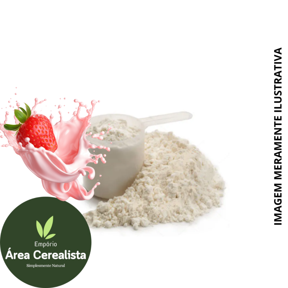 Whey Mix Morango Granel 100g