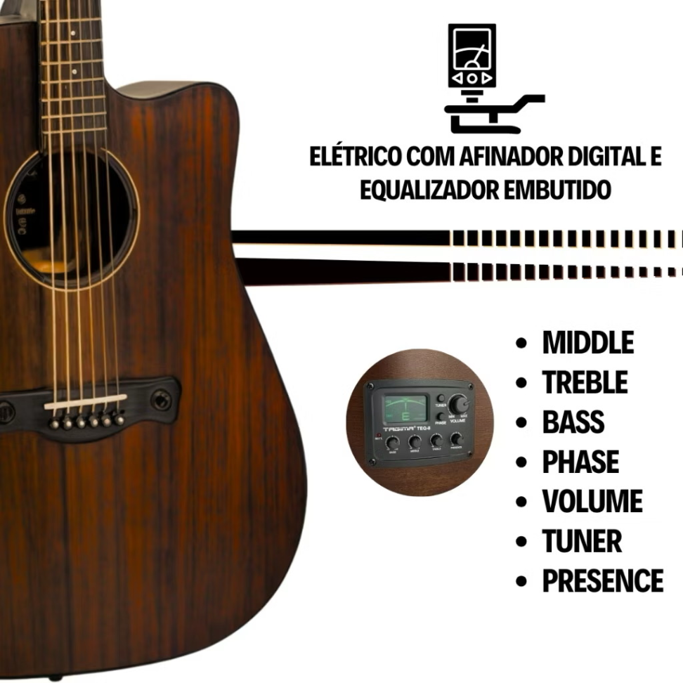 VIOLÃO TAGIMA KANSAS GRAN RESERVA - #7