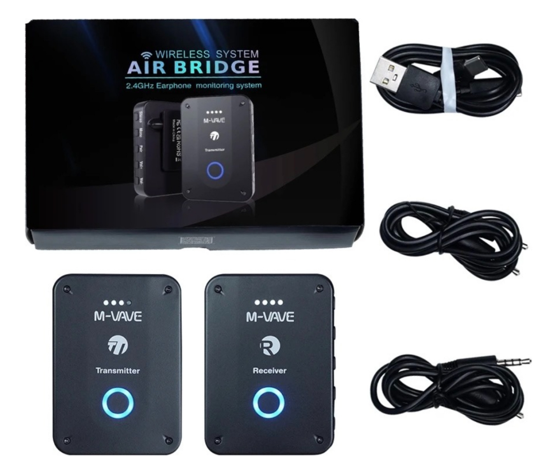 M-VAVE MONITOR DE PALCO SEM FIO WP-9 (PAR) - #4
