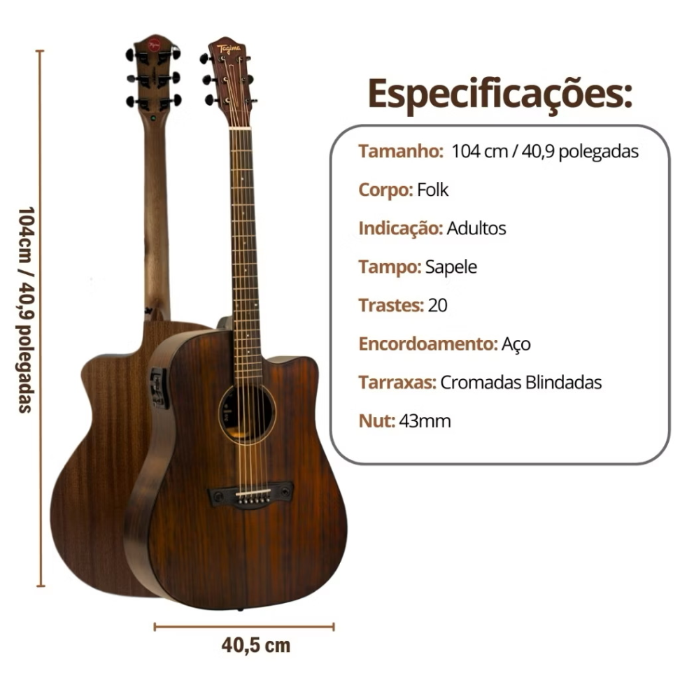 VIOLÃO TAGIMA KANSAS GRAN RESERVA - #5