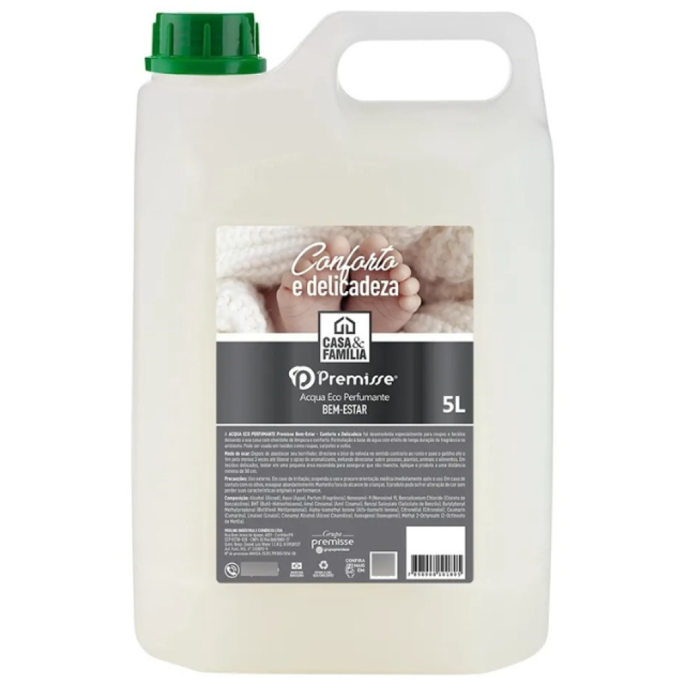 Aromatizante de Ambientes Premisse Conforto e Delicadeza 5L