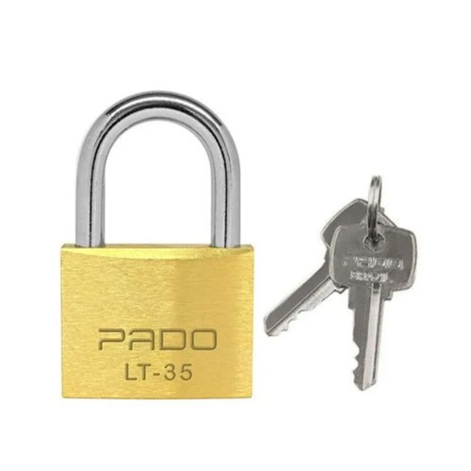 Cadeado Pado 35mm Resistente Latão