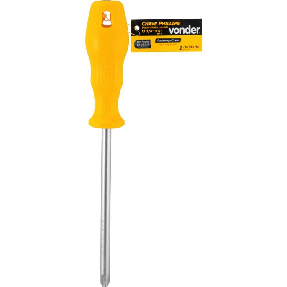 Chave Phillips Vonder Aço 3/8" x 6"