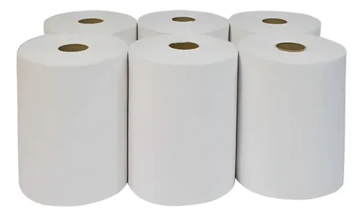 Papel Toalha StokPell Bobina Auto Corte 06 rolos x 20cm