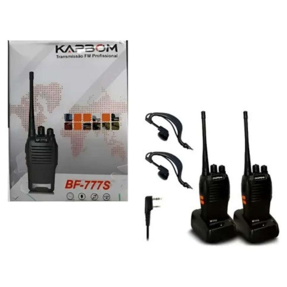 Rádio Comunicador Kit 02 Boeing 777s Profissional