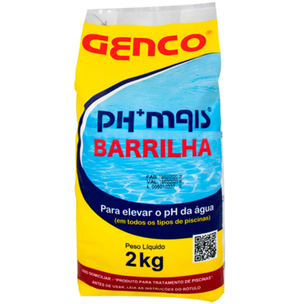 Barrilha PH+ Mais Granulado Genco 2kg