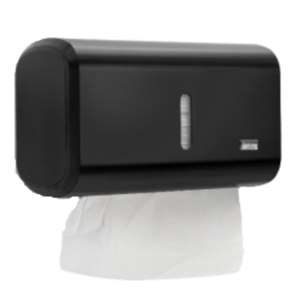 Dispenser de Papel Toalha Compacto Urban Cor Preto