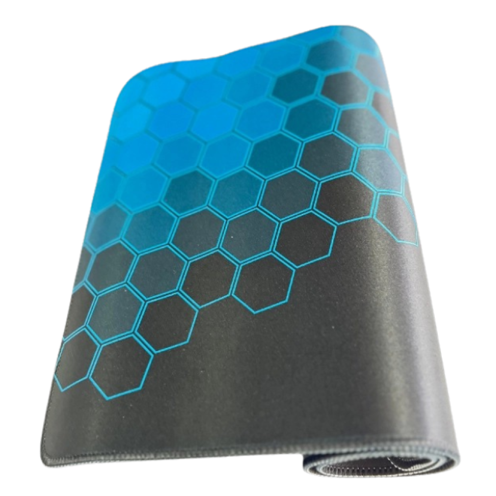 Mouse Pad 70 x 30cm Base de Borracha Borda Costurado Resistente