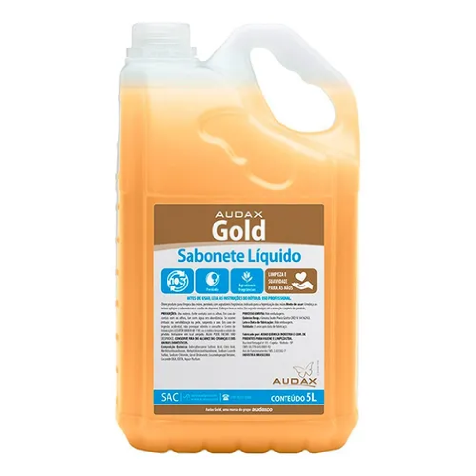 Sabonete Liquido Audax Galão 5L Pêssego