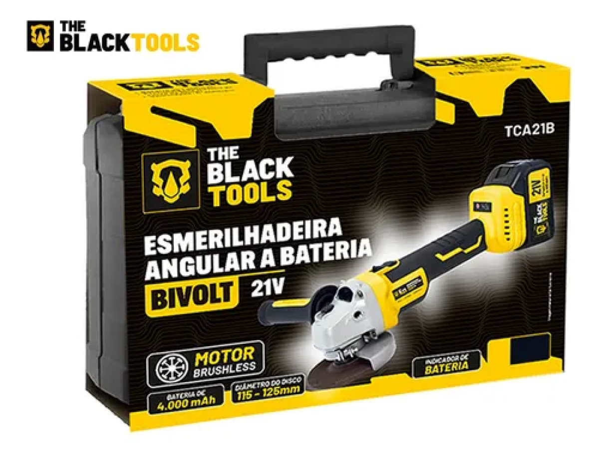 Esmerilhadeira Lixadeira Bivolt 21V Com 2 Baterias