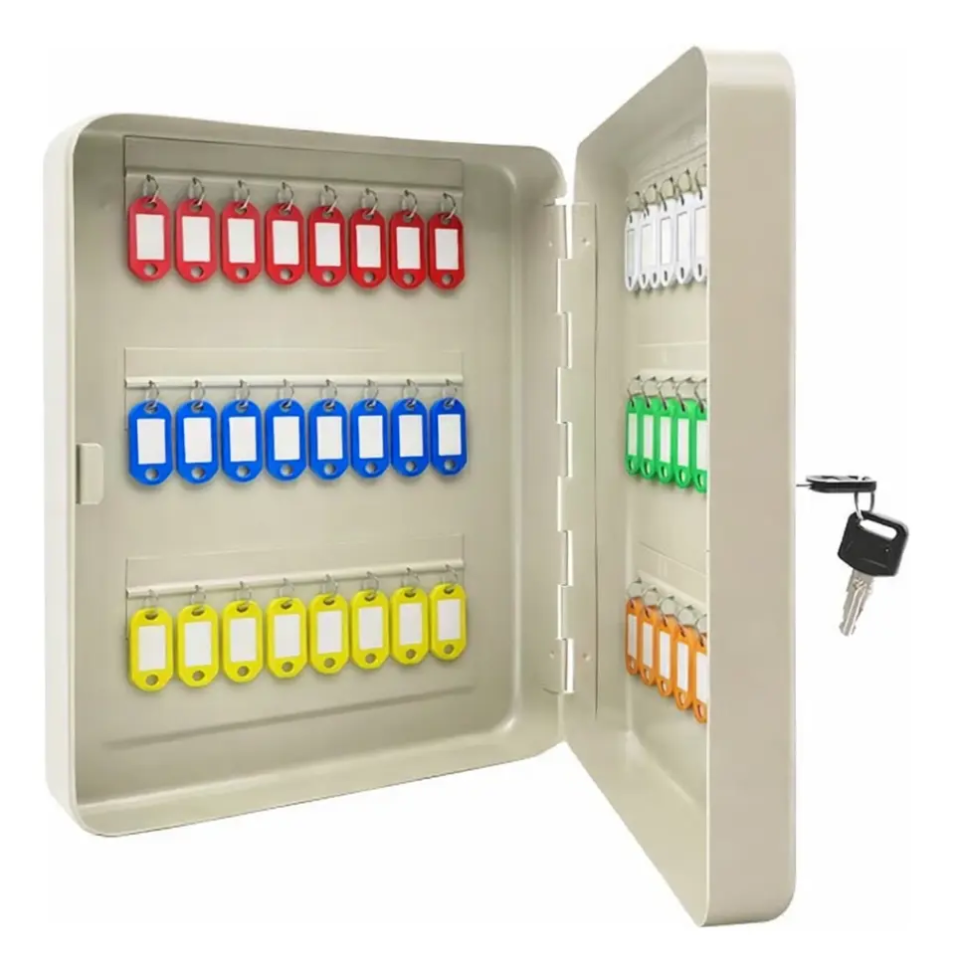 Porta Chave Armário Claviculário 45 Chaves C/45 Chaveiros