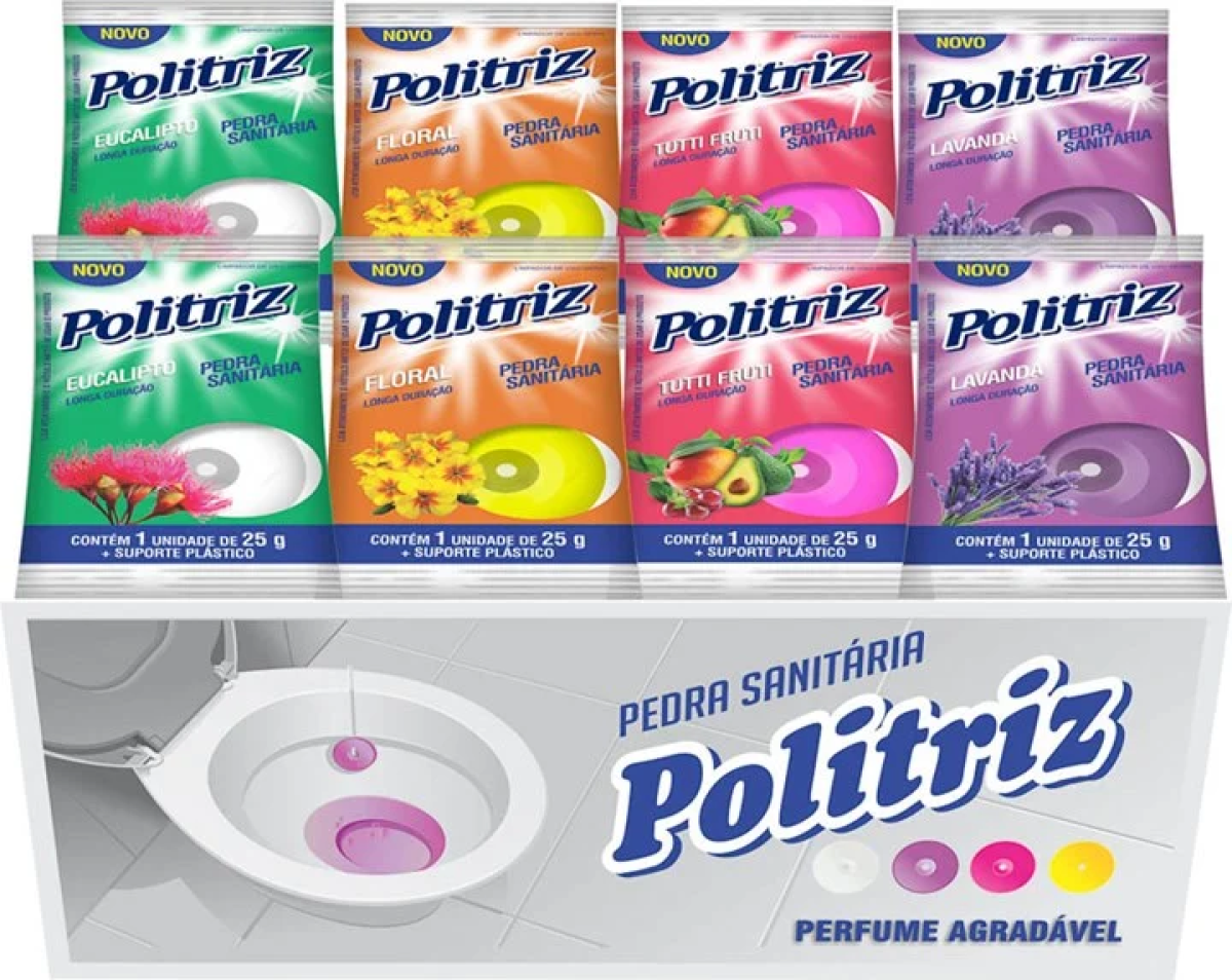 Pedra Sanitária Politriz 25G Mista