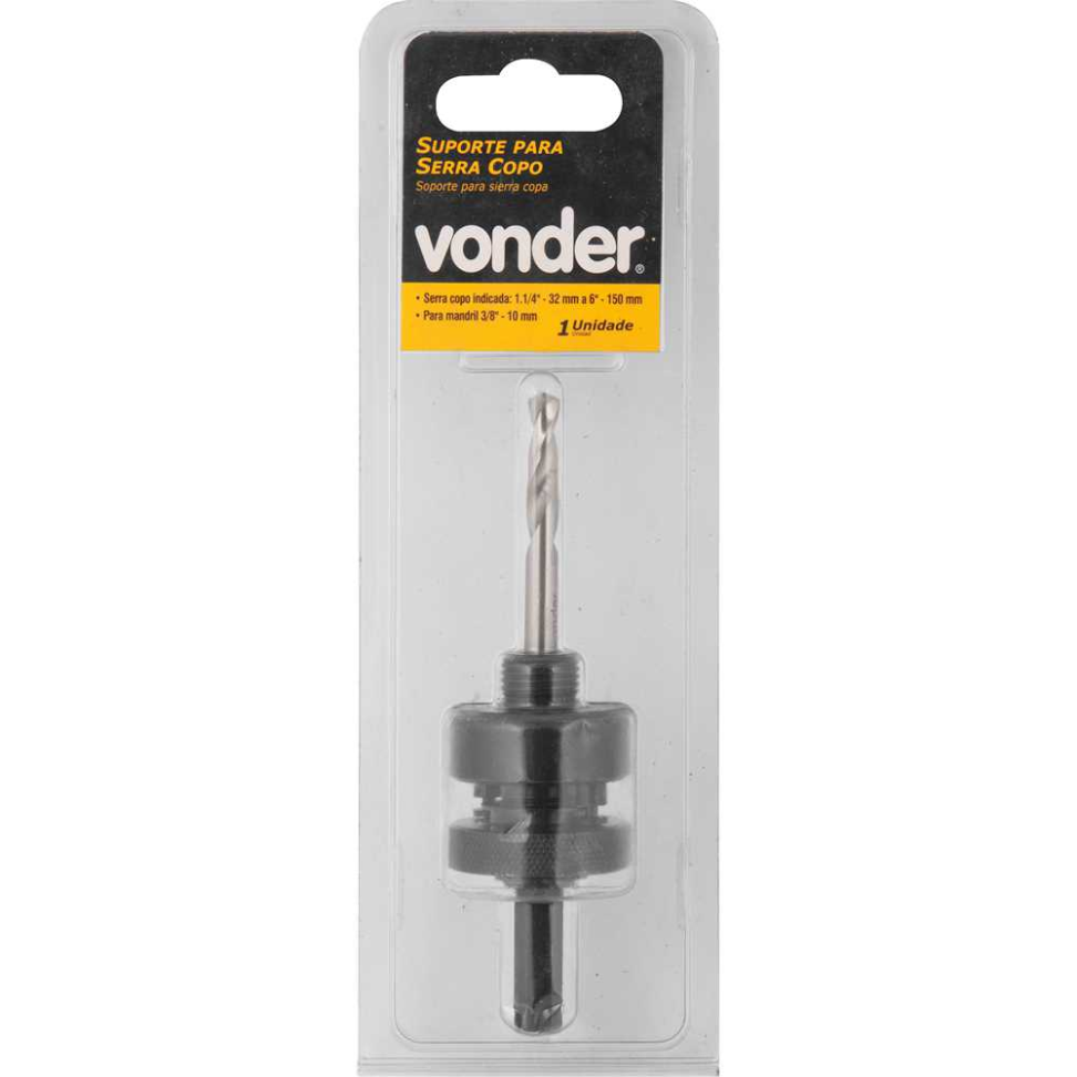 Suporte Serra Copo Vonder 32mm a 150mm Broca e Haste