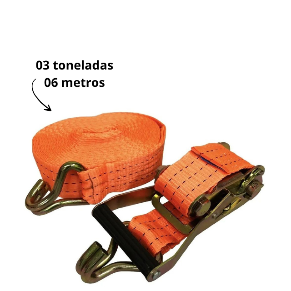 Kit de Amarração Itacorda Laranja 3T 50mm 6m