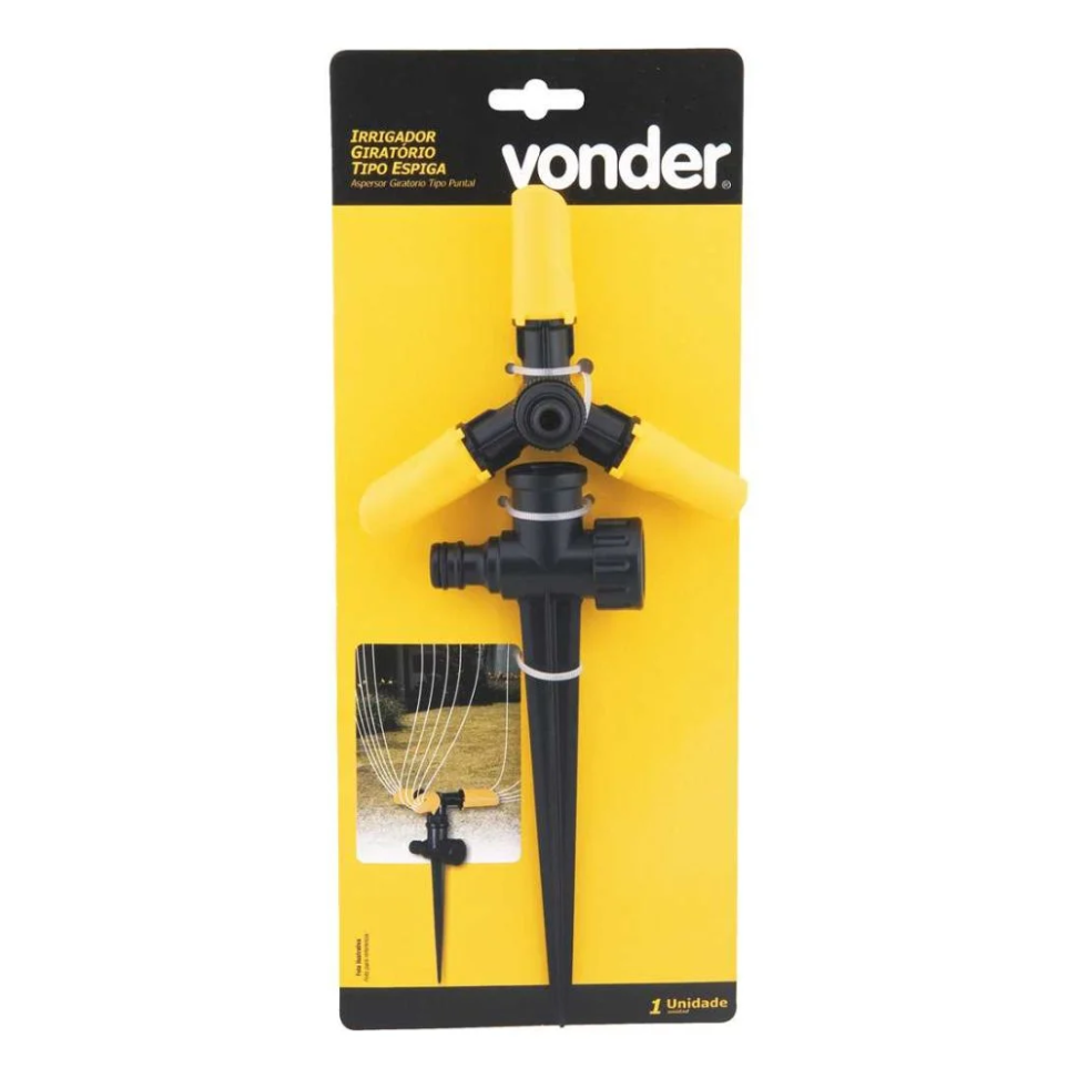 Aspersor Irrigador Vonder Plástico Espiga