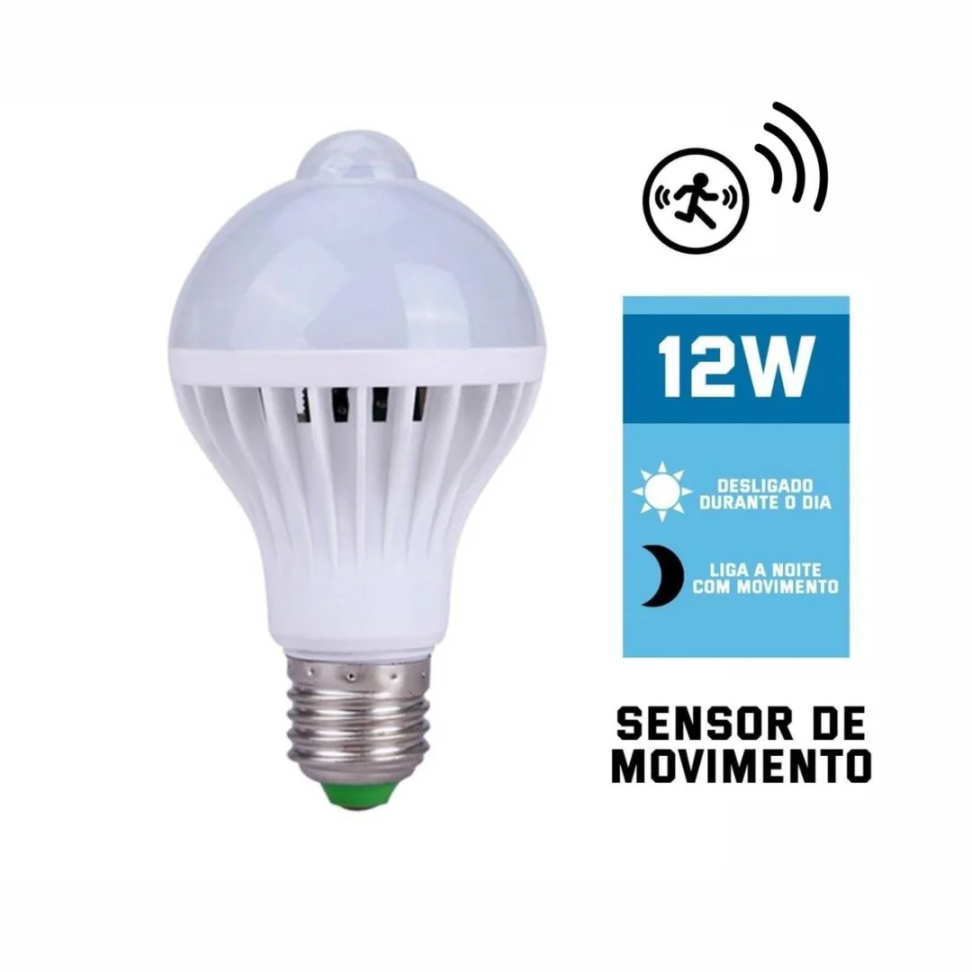 Lâmpada com Sensor