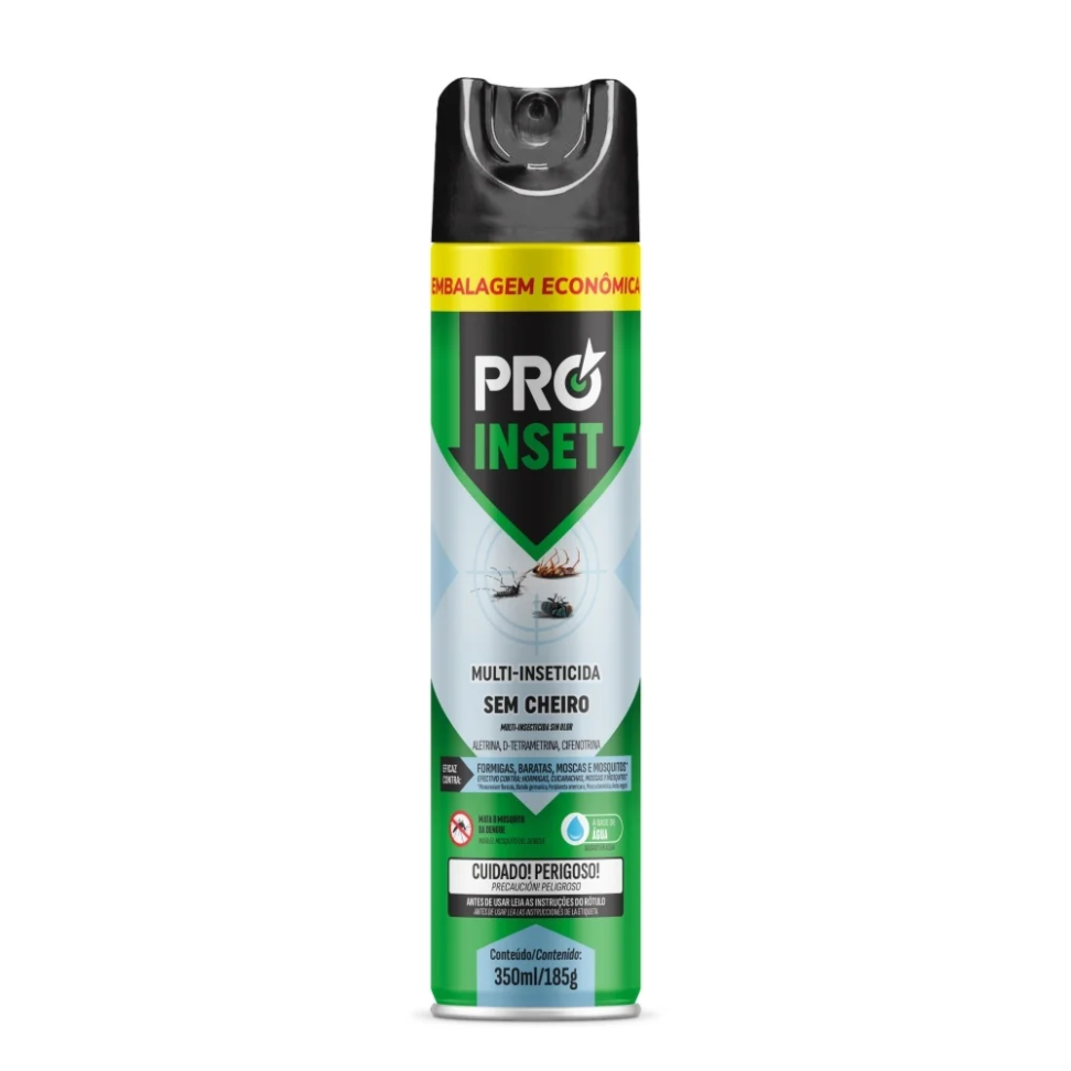 Inseticida Aerosol Proinset Sem Cheiro 350ml