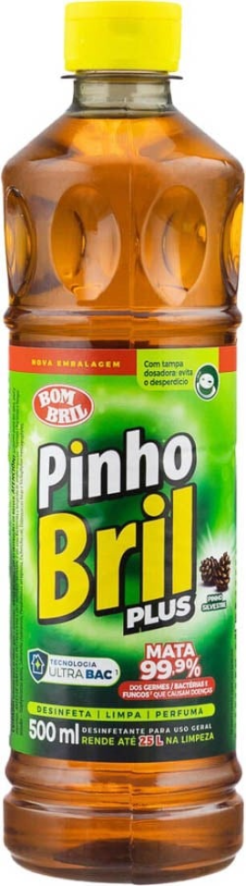 Desinfetante Pinho Brill Plus 500ml