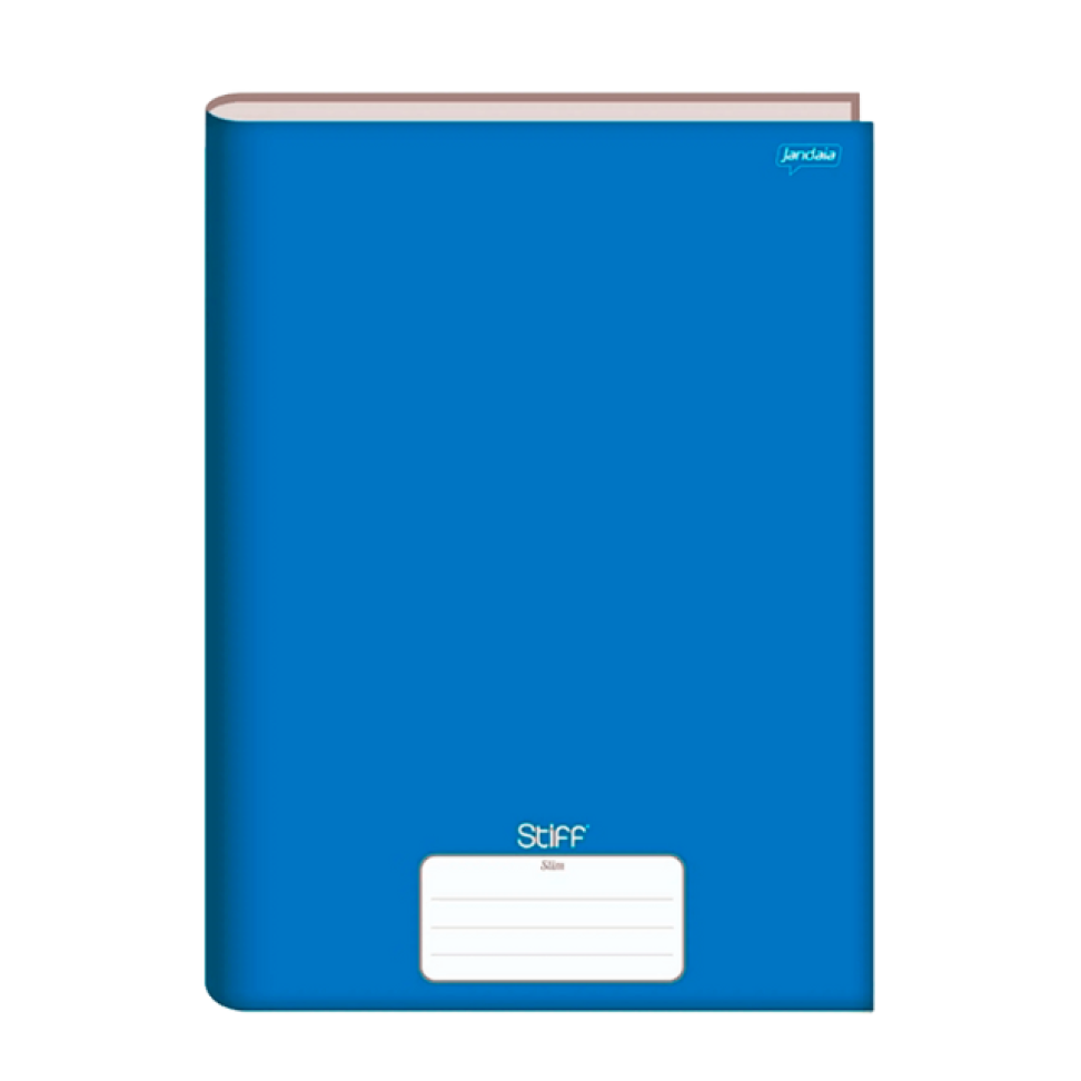 Caderno Capa Dura Costurado Stiif 96fls Azul