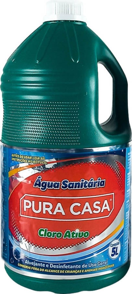 Água Sanitária Pura Casa 5L