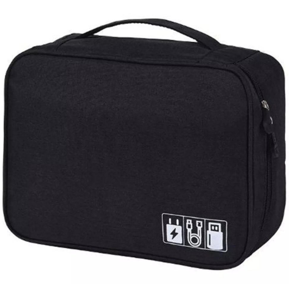 Bolsa Organizadora Para Cabos e Acessórios Eletrônicos