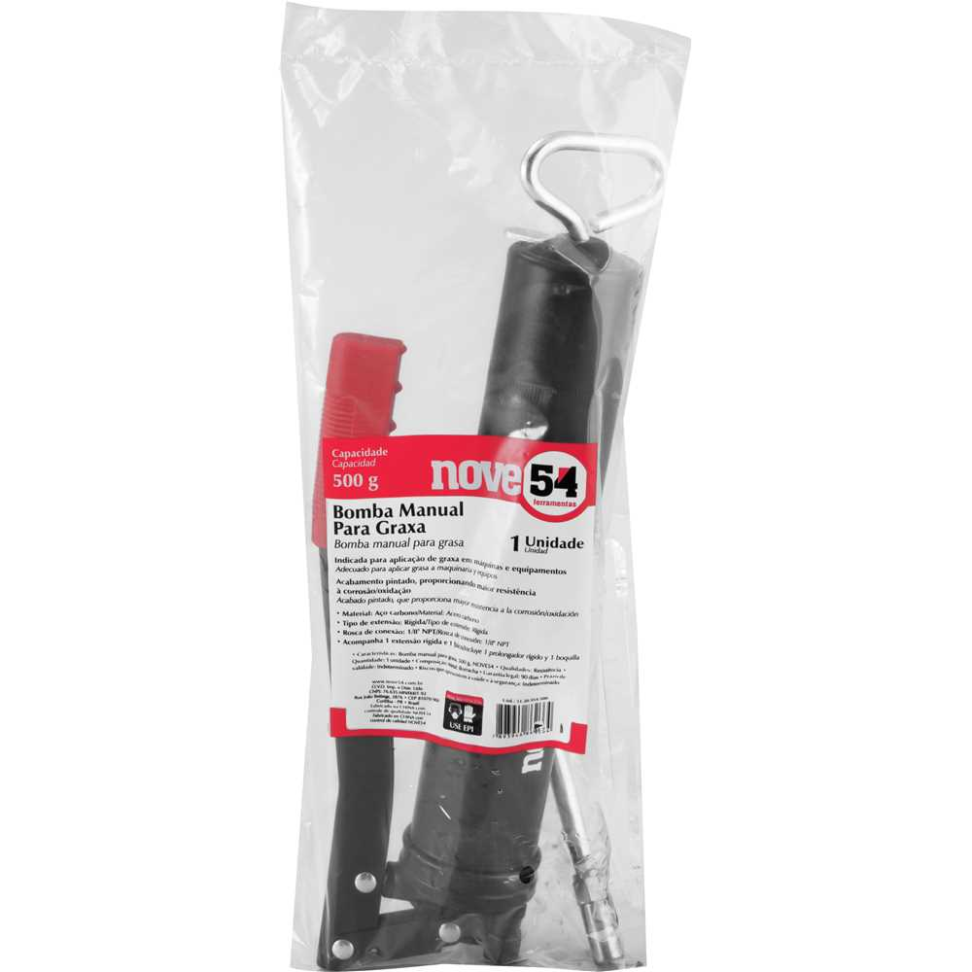 Bomba para Graxa Manual Nove54 500g