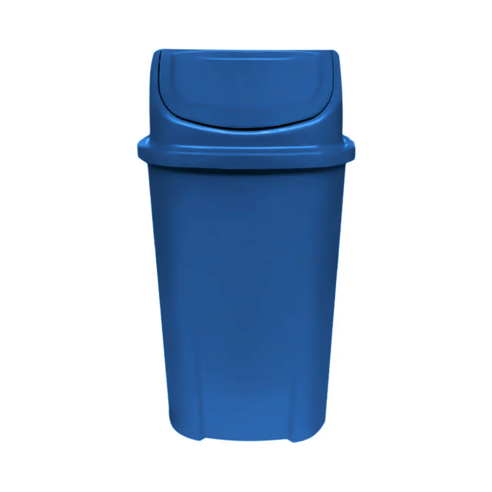 Lixeira Basculante Azul 60L