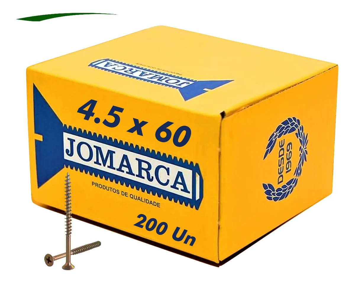 Parafuso Philips 60 mm Jomarca