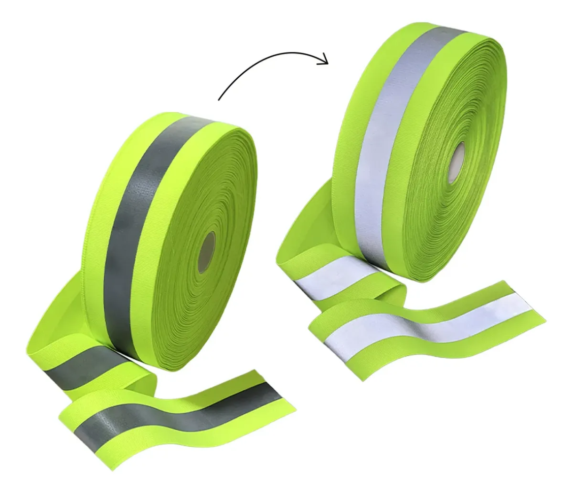 Faixa Refletiva Uniforme 5cm Fluorescente