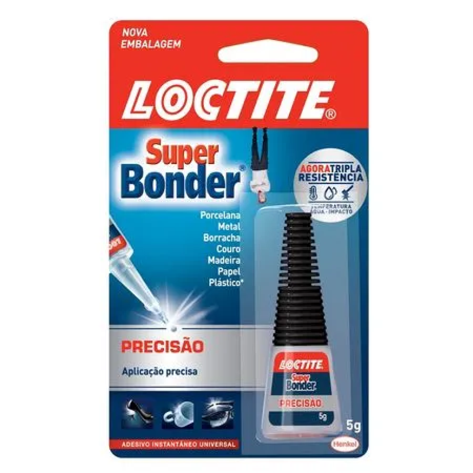 Cola Super Bonder Precisão 5g