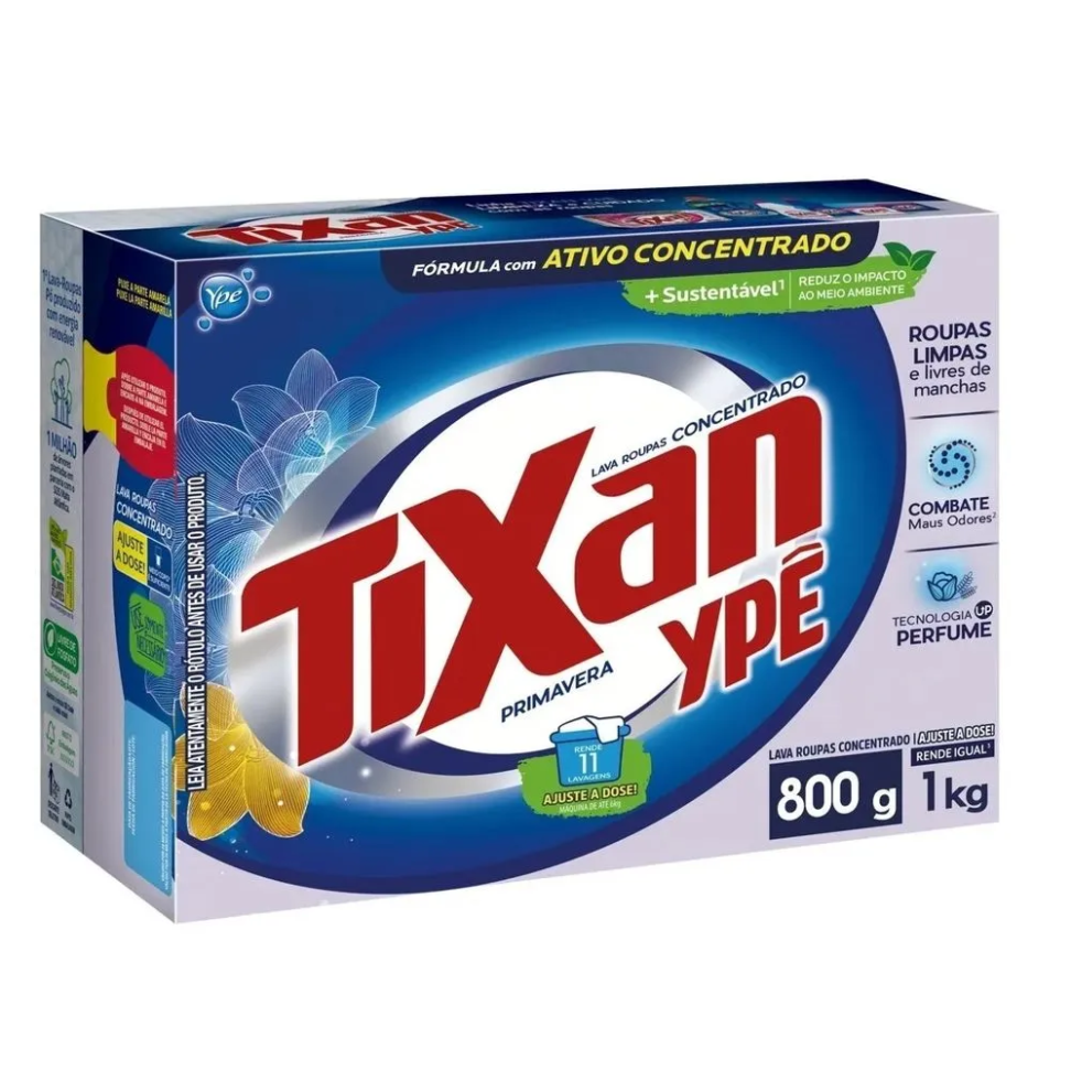 Sabão em Pó Tixan Ypê 800g