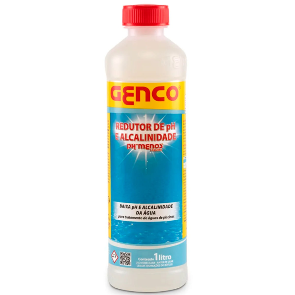 Redutor de PH e Alcalinidade Genco PH Menos 1L