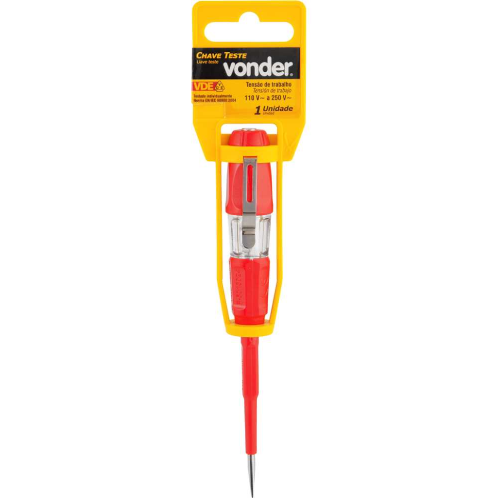 Chave de Teste Vonder Isolada 140mm