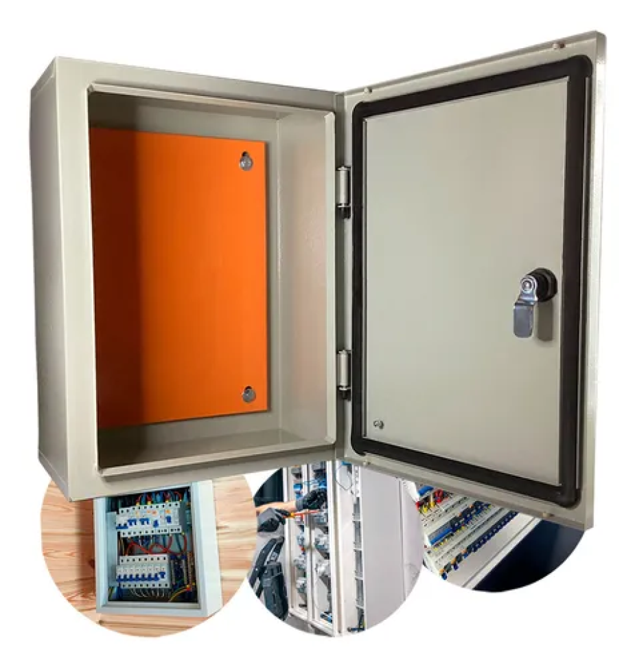 Caixa Comando Hermética Autack 30 x 20 x 20 cm IP54 Aço