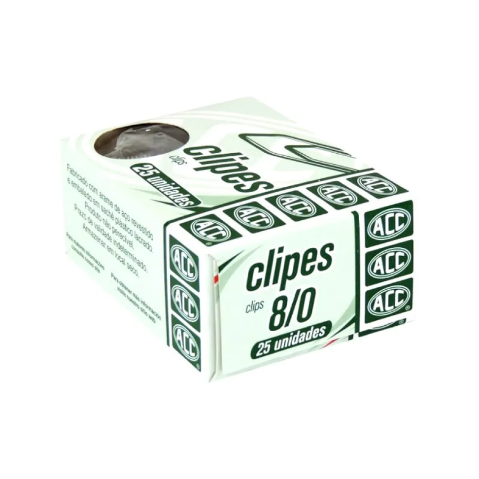 Clipe Galvanizado 8.0 Cx 25 Und