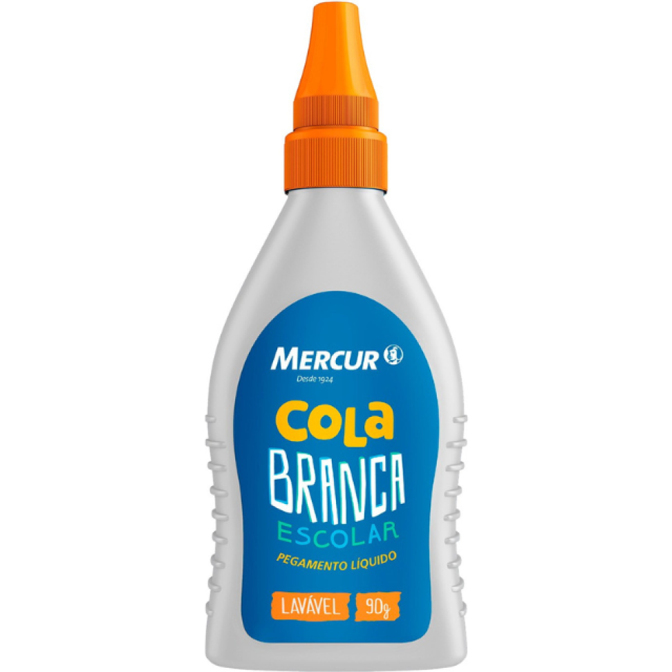 Cola Branca Mercur Escolar 90g