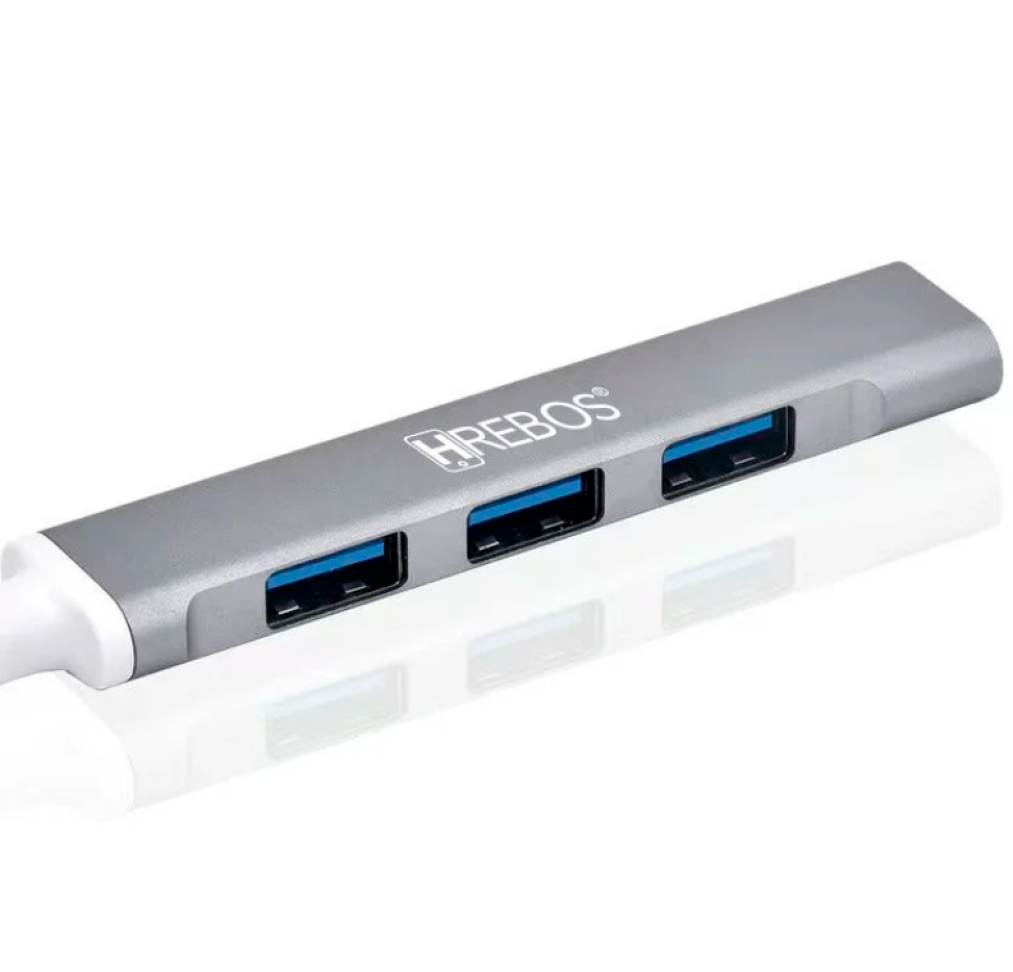 Adaptador Hub Hrebos HS-272 USB para USB