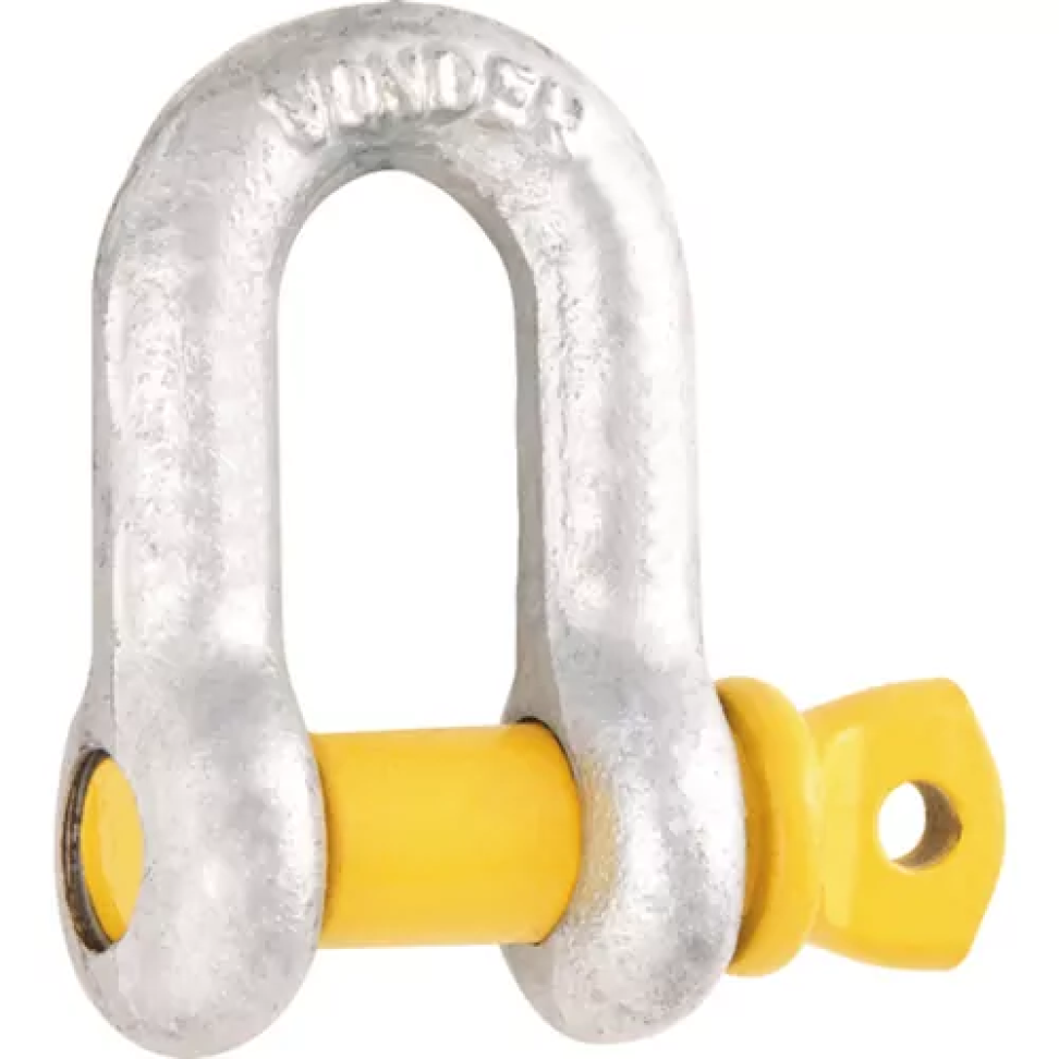 Manilha Reta Vonder Para Cabo de Aço 3/8"