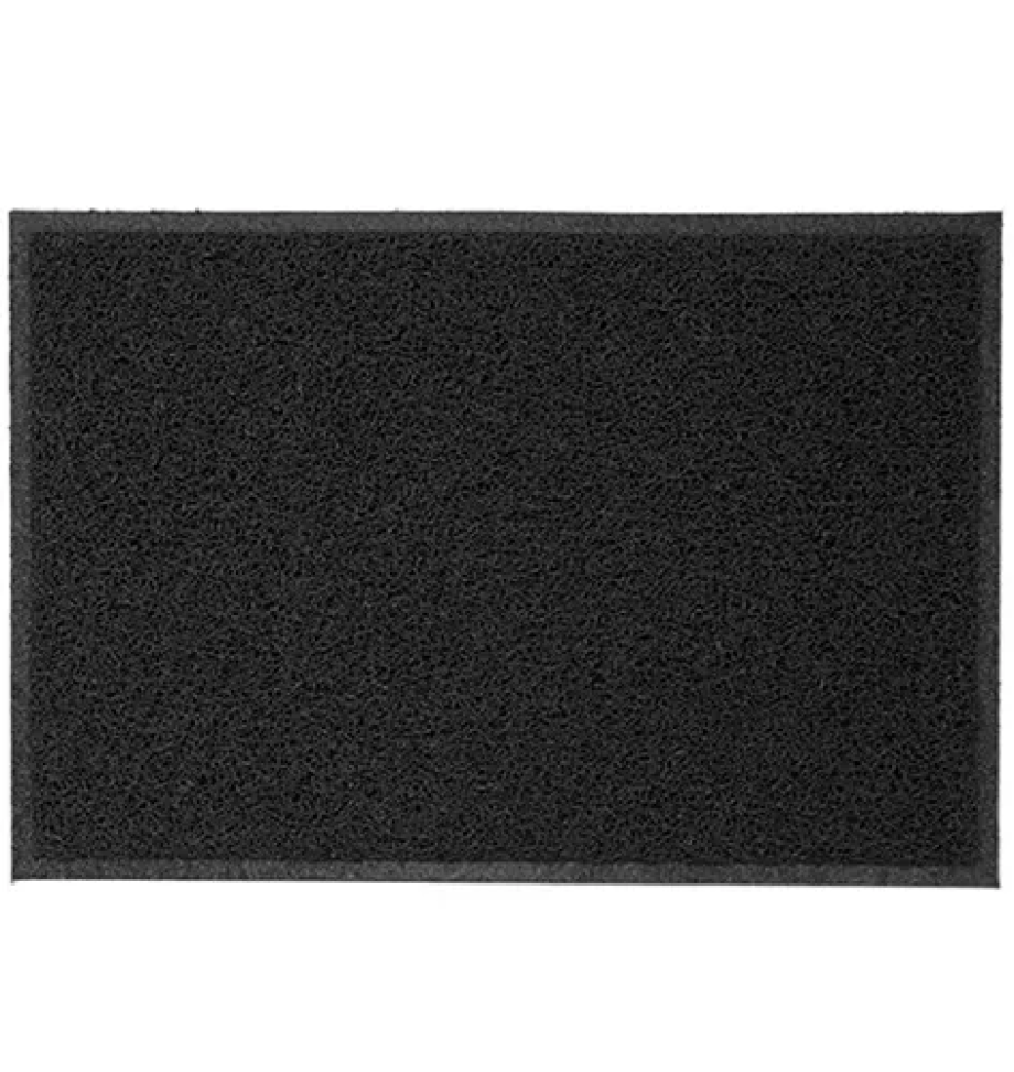Tapete Capacho Kapazi Vinil 40 x 60cm Preto